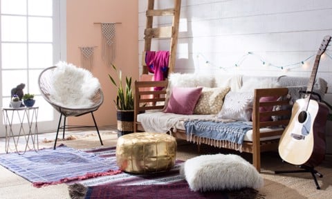 Thiết kế nội thất phong cách Boho và Boho - Chic hiện đại