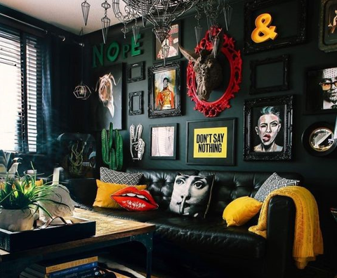 NGÔI NHÀ CHO THUÊ MÀU TỐI & ẤN TƯỢNG VỚI PHONG CÁCH DIY