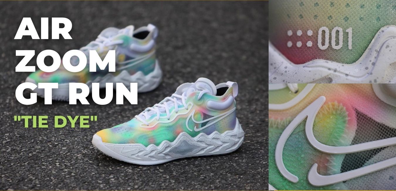 Nike Air Zoom GT Run tái xuất trong bộ áo Tie-Dye đầy màu sắc sau một thời gian vắng bóng