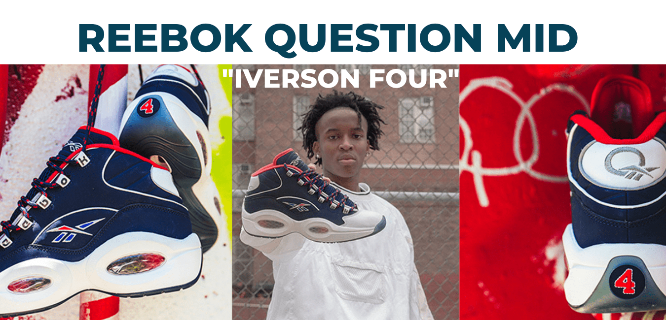 Reebok vinh danh sự nghiệp Thế vận hội của Allen Iverson với Reebok Question Mid “Iverson Four”