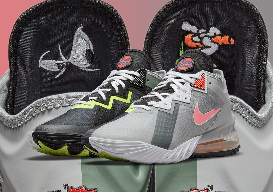 Bugs Bunny và Marvin đối đầu nhau trên phiên bản Nike Lebron 18 Low