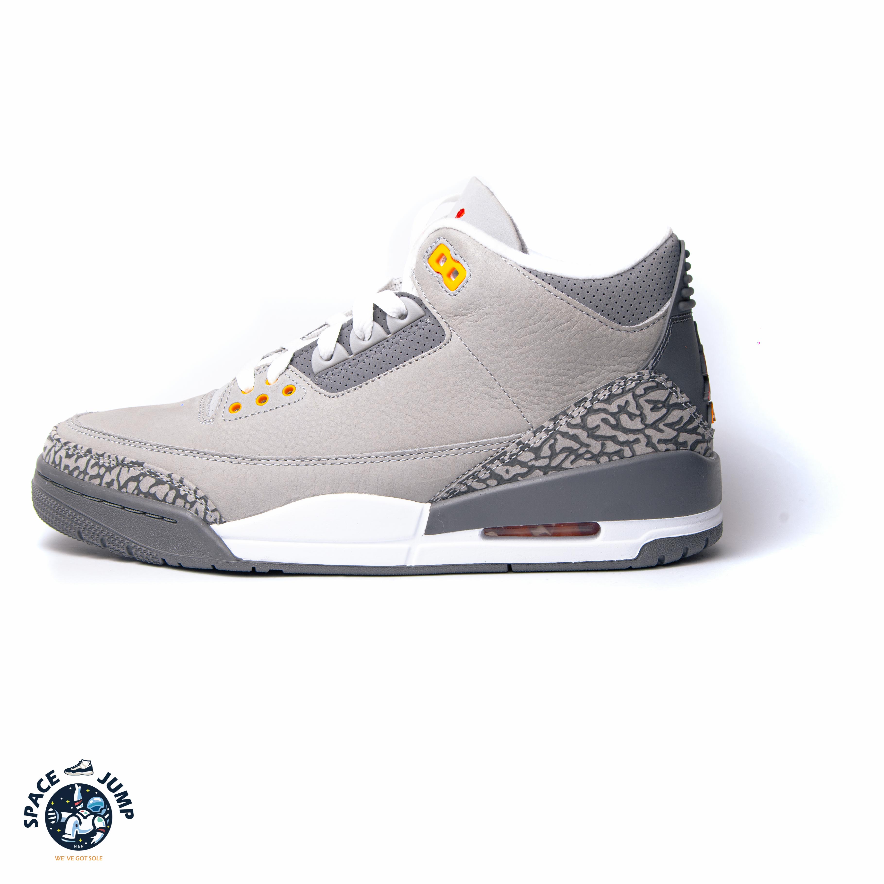 retro 3 cool grey