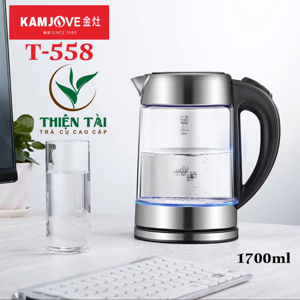 Ấm siêu tốc Kamjove T-558