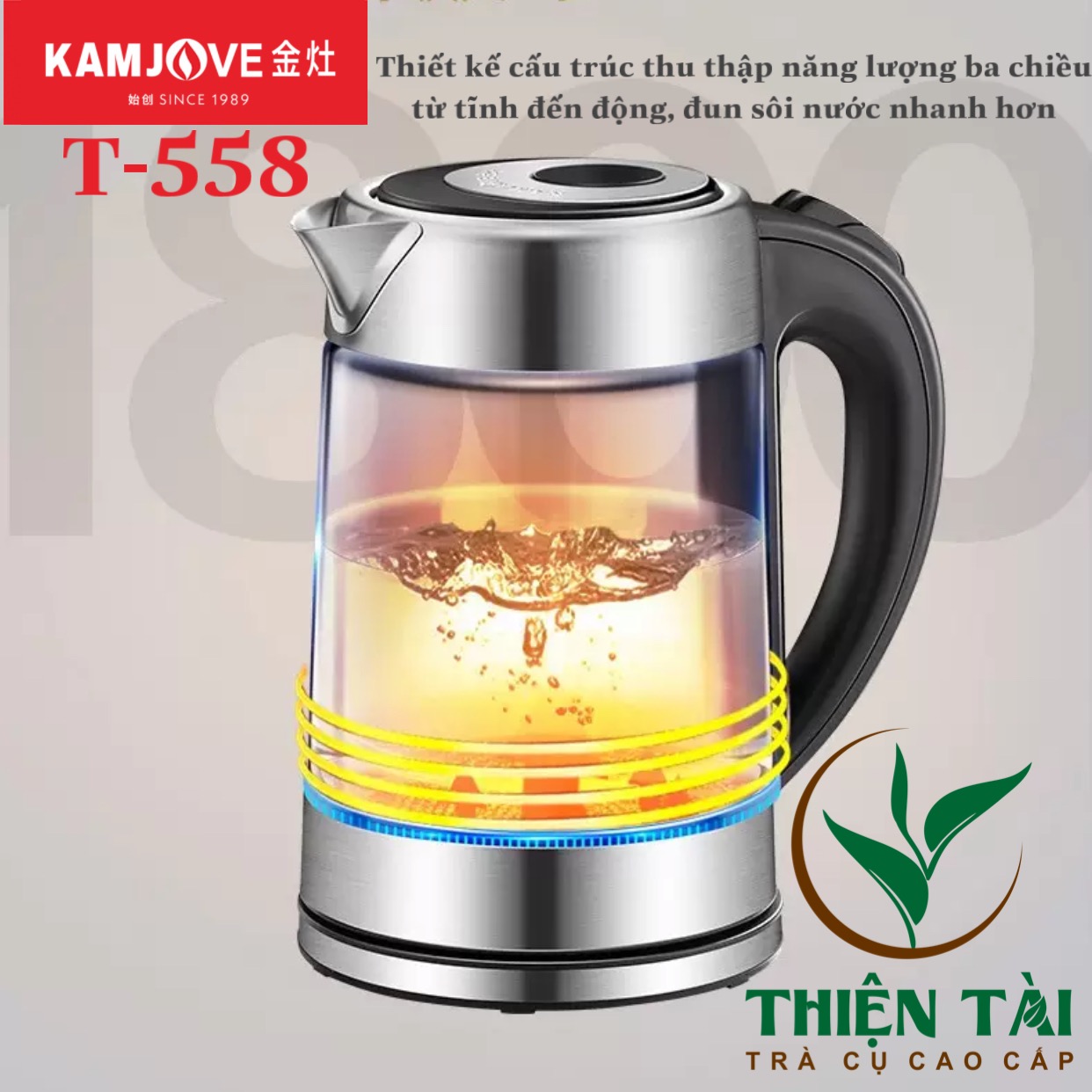 Ấm siêu tốc Kamjove T-558