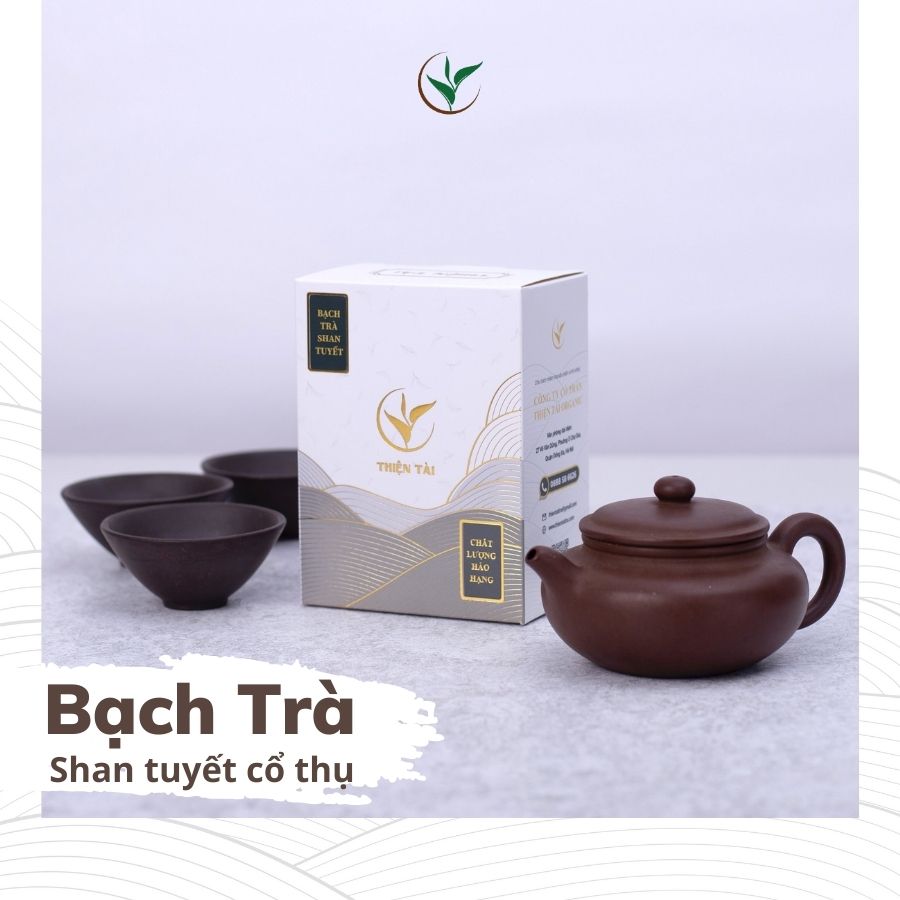 Bạch Trà Shan Tuyết Hảo Hạng Hộp 60g