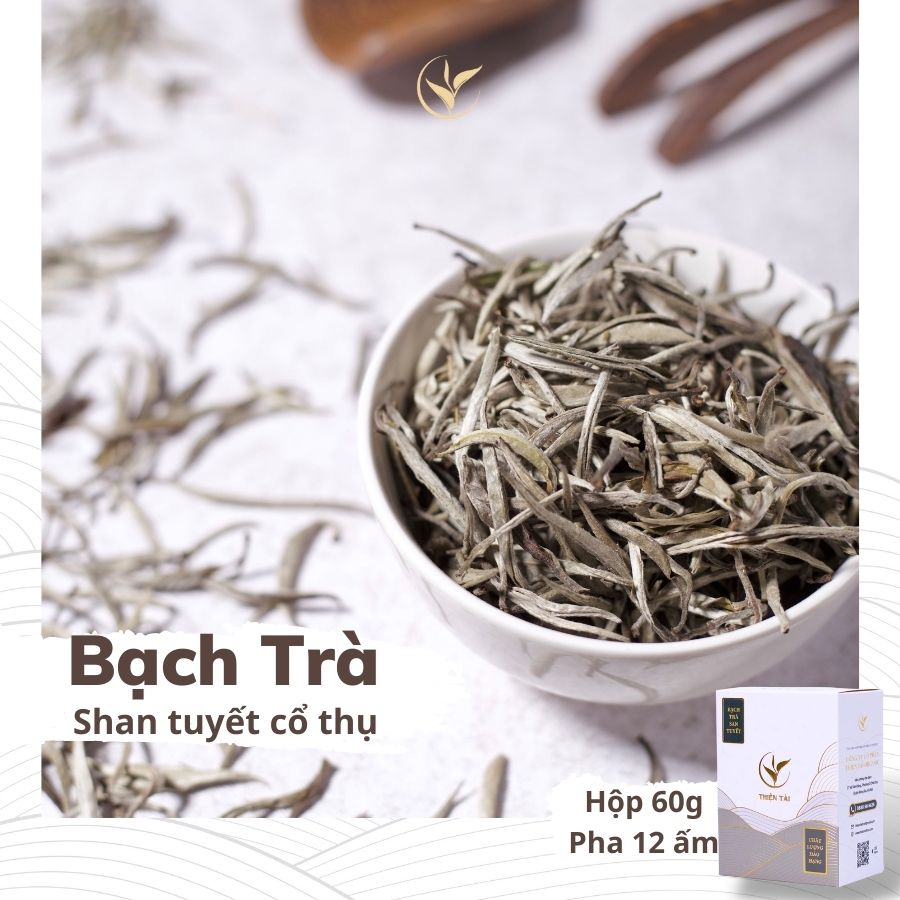 Bạch Trà Shan Tuyết Hảo Hạng Hộp 60g