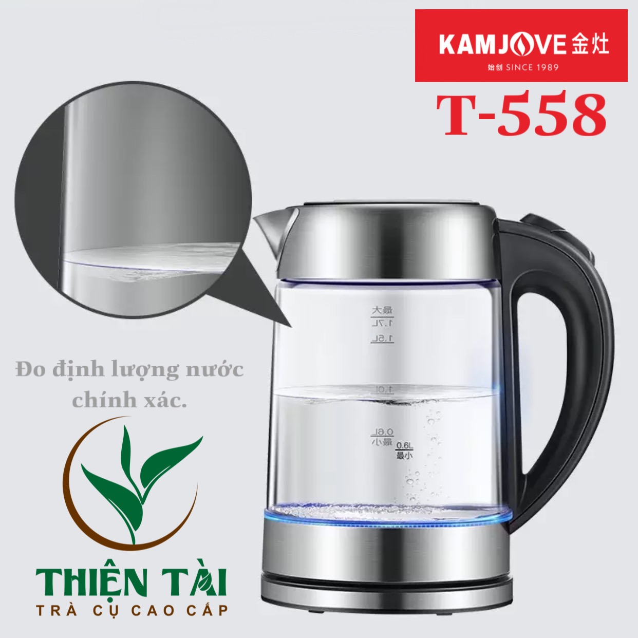 Ấm siêu tốc Kamjove T-558