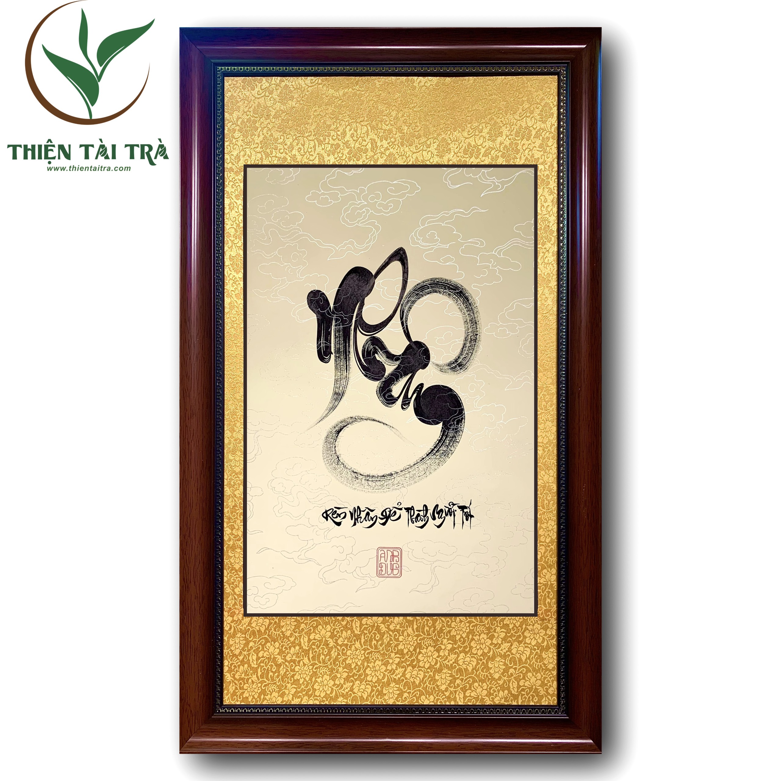 NHÂN - Chữ Thư Pháp