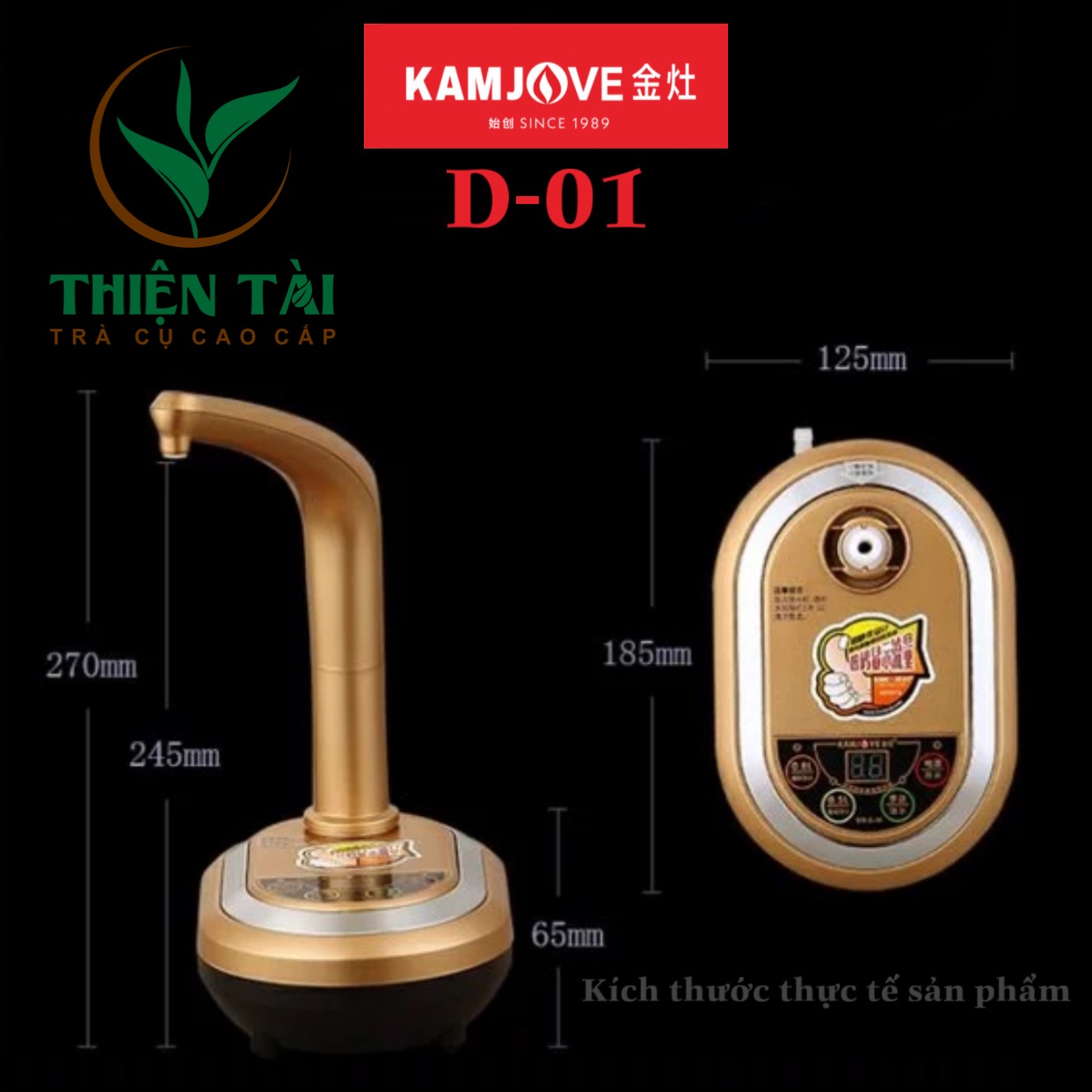 Vòi Bơm Nước Uống Để Bàn Kamjove D-01