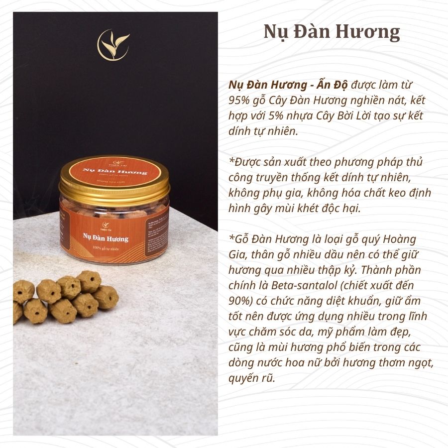 Nụ Đàn Hương Ấn Độ (hộp 38 nụ)