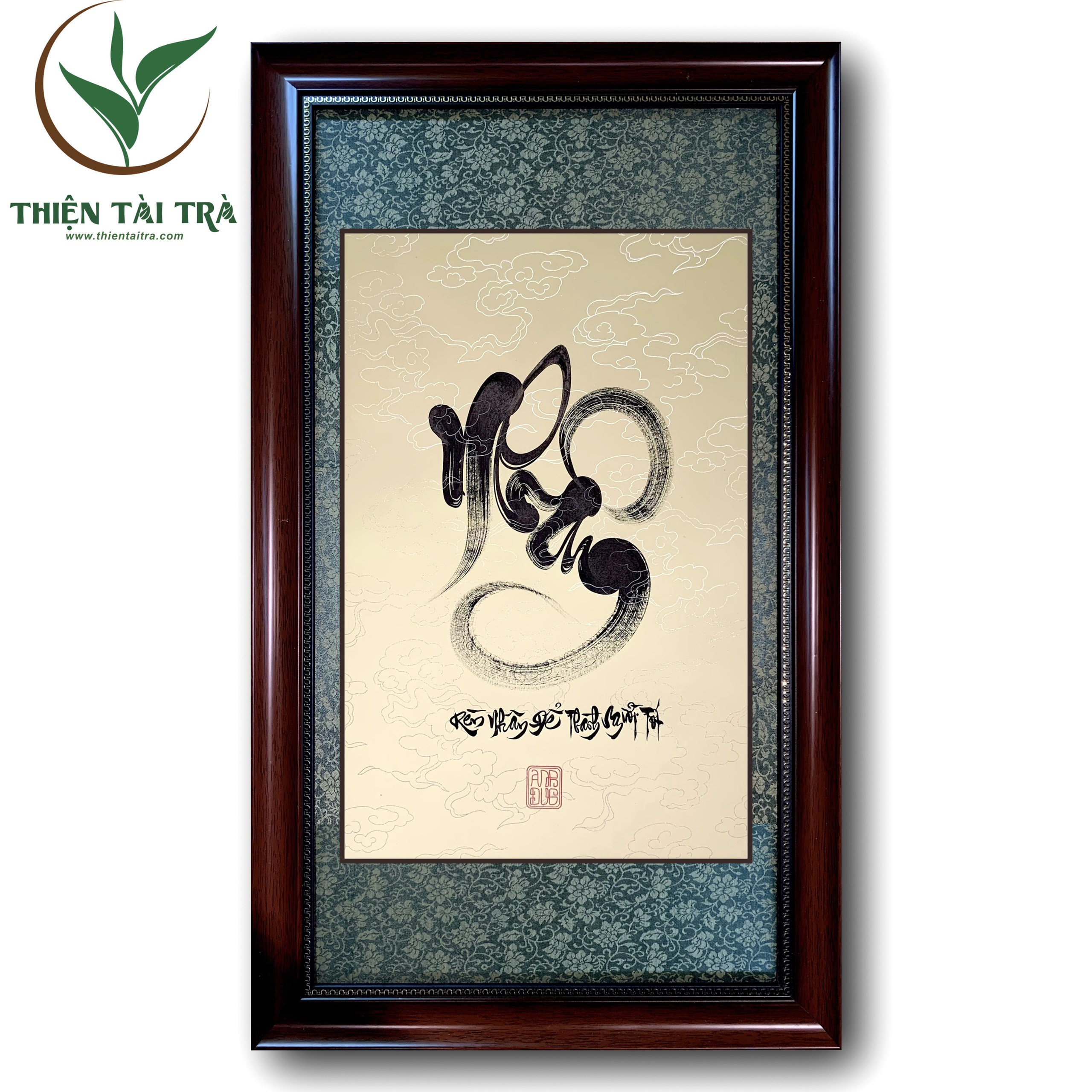 NHÂN - Chữ Thư Pháp