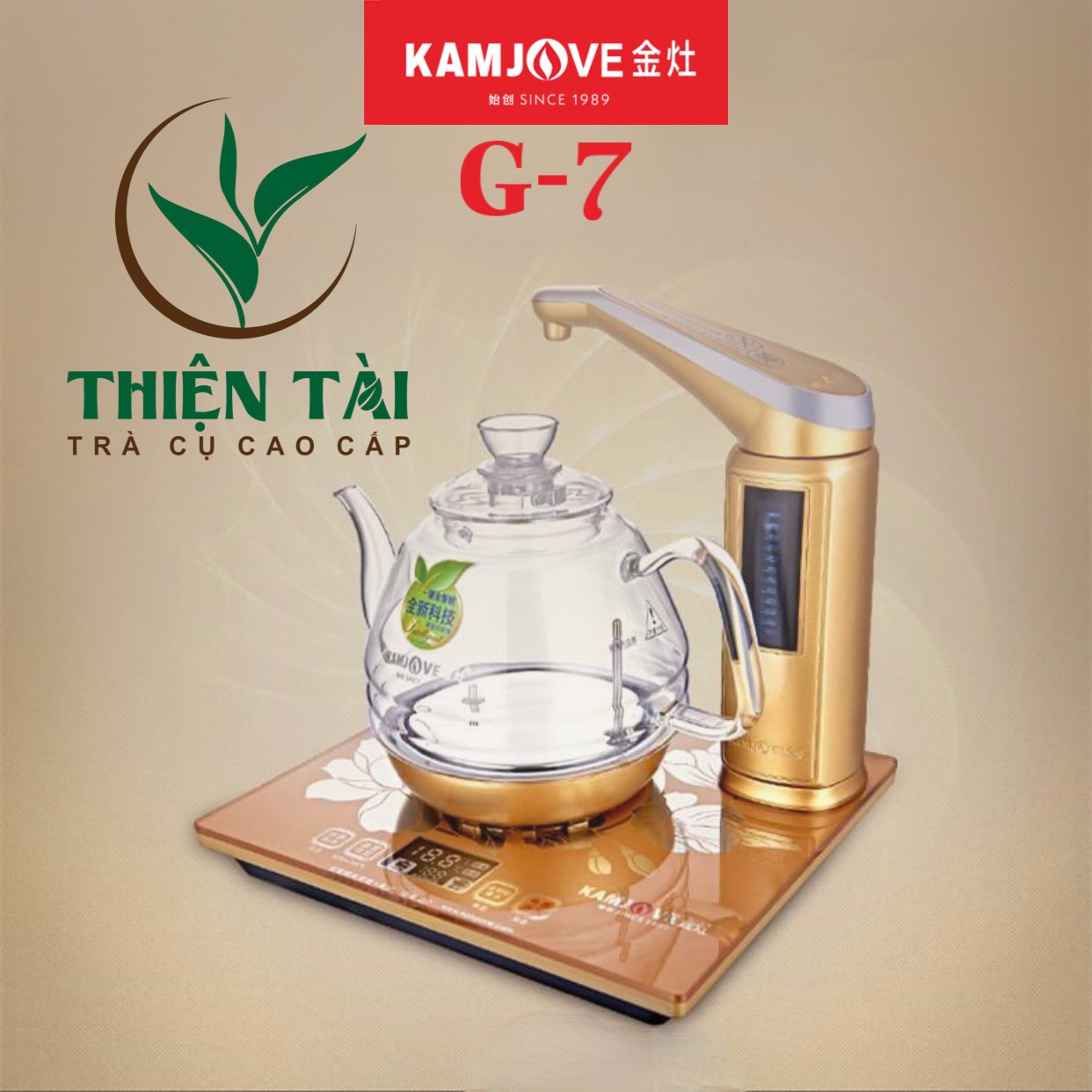 Ấm Điện Bàn Trà Thông Minh Kamjove G-7
