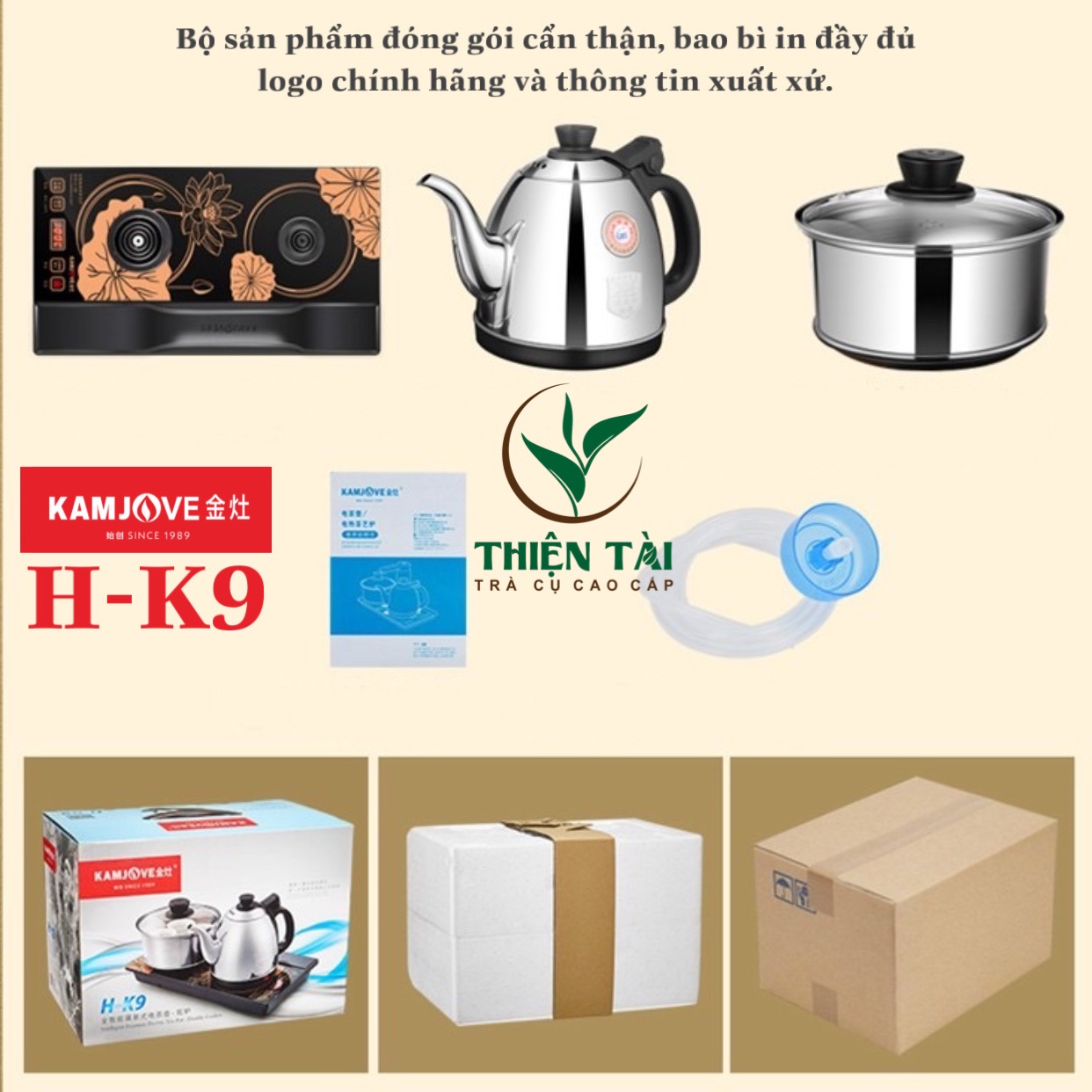Bộ Ấm Điện Bàn Trà Thông Minh Kamjove H-K9