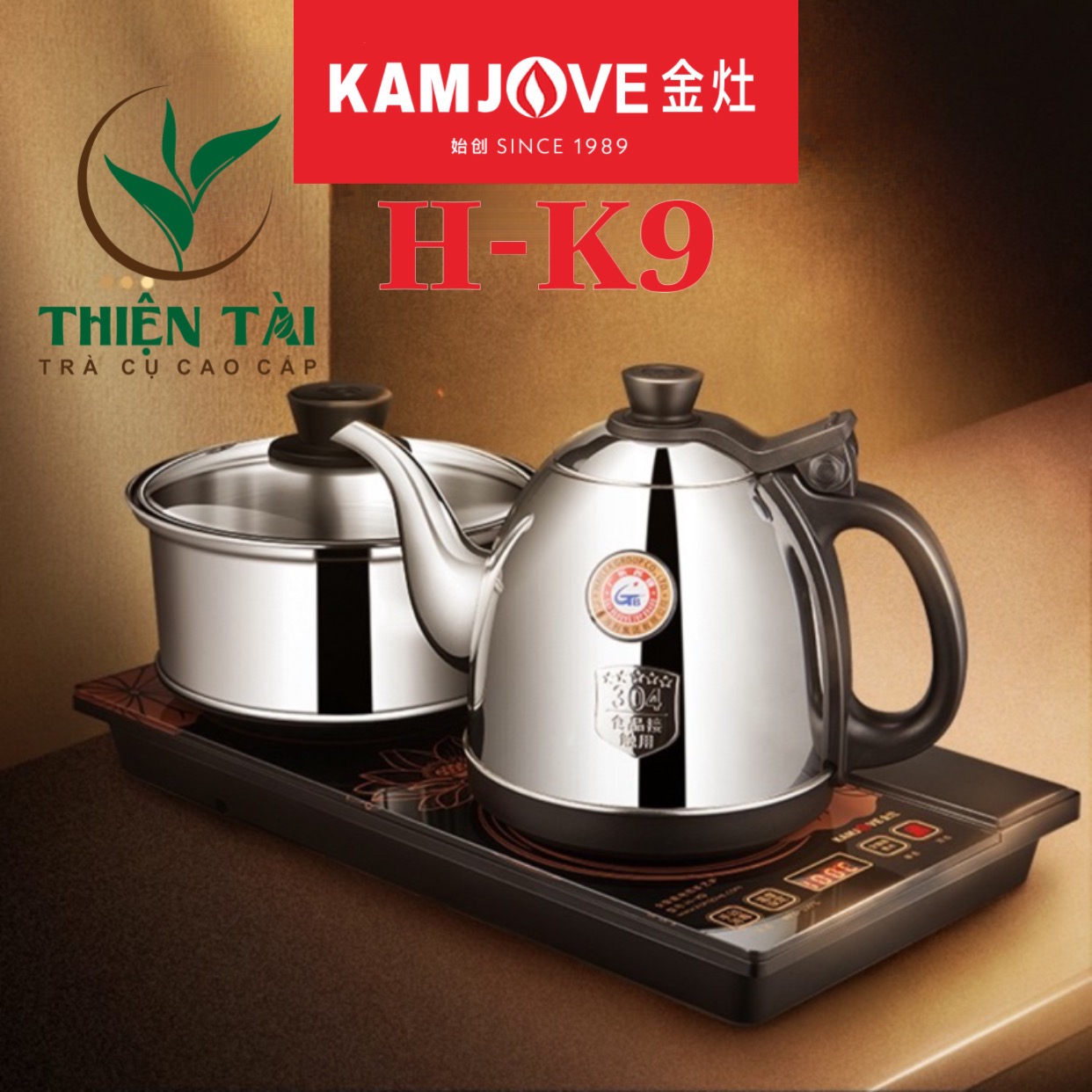 Bộ Ấm Điện Bàn Trà Thông Minh Kamjove H-K9