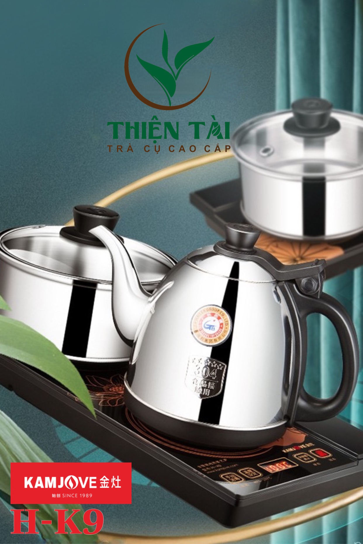 Bộ Ấm Điện Bàn Trà Thông Minh Kamjove H-K9