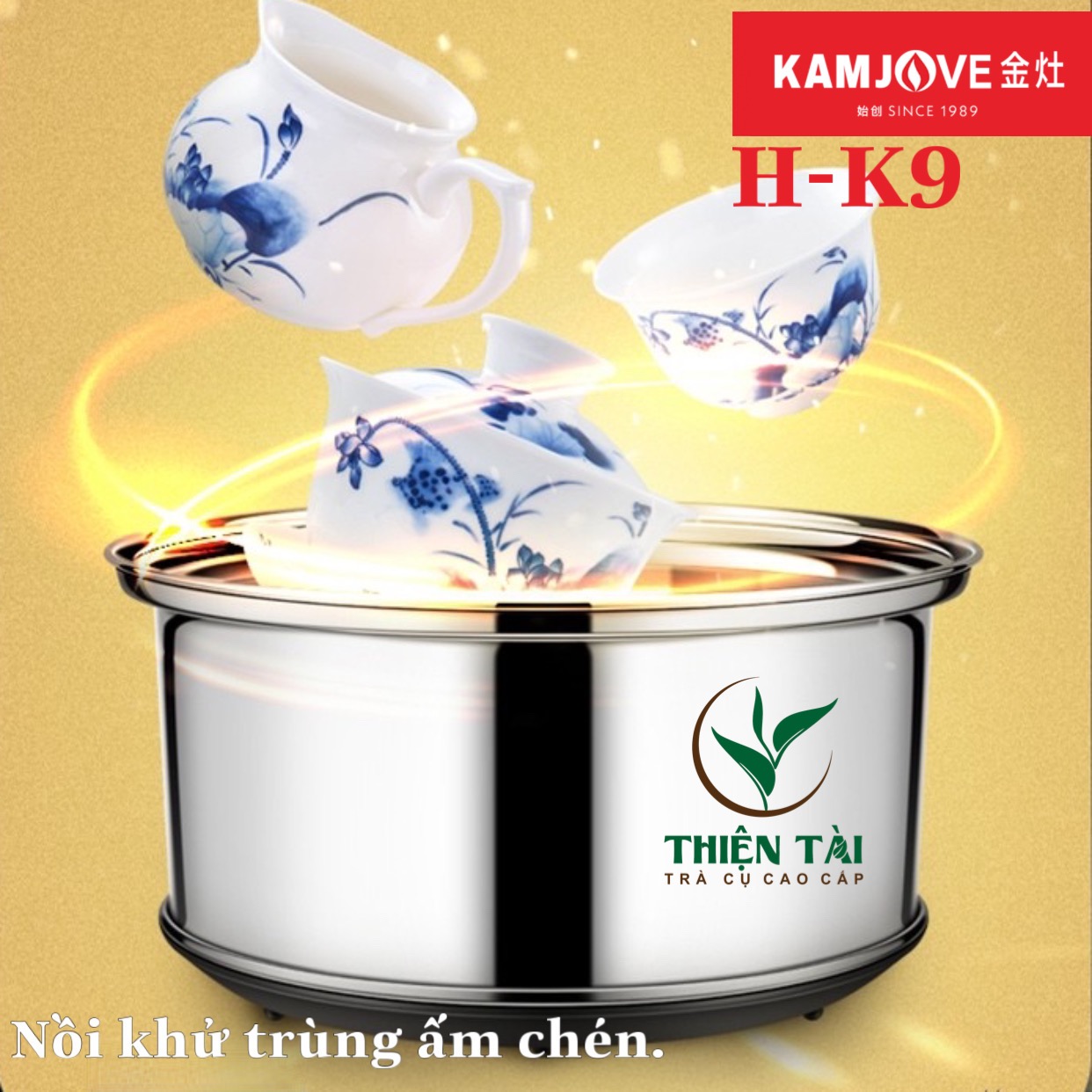 Bộ Ấm Điện Bàn Trà Thông Minh Kamjove H-K9