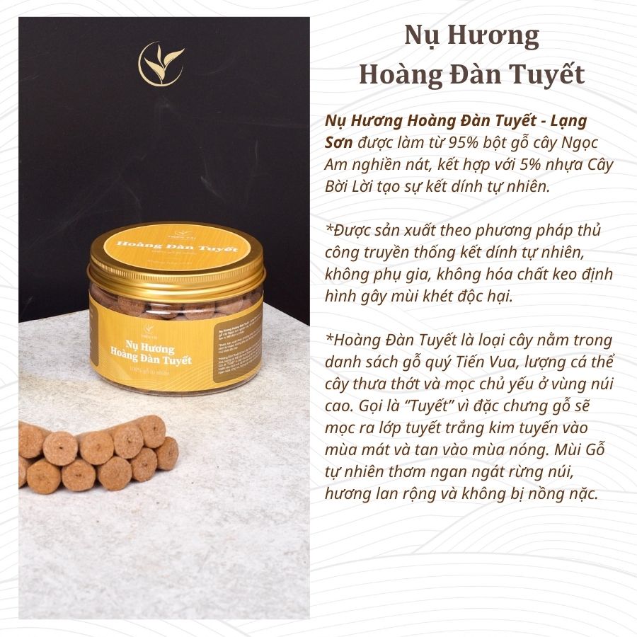 Nụ Hương Hoàng Đàn Tuyết Lạng Sơn (hộp 38 nụ)