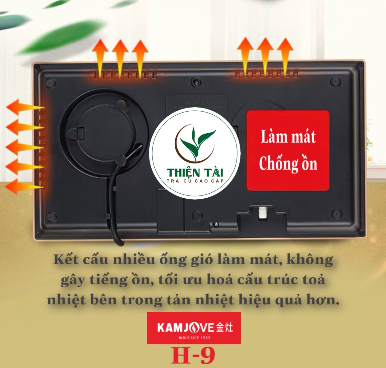 Bộ Ấm Điện Bàn Trà Thông Minh Kamjove H-9