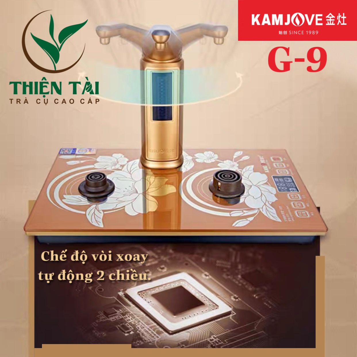 Bộ Ấm Điện Bàn Trà Thông Minh Kamjove G-9