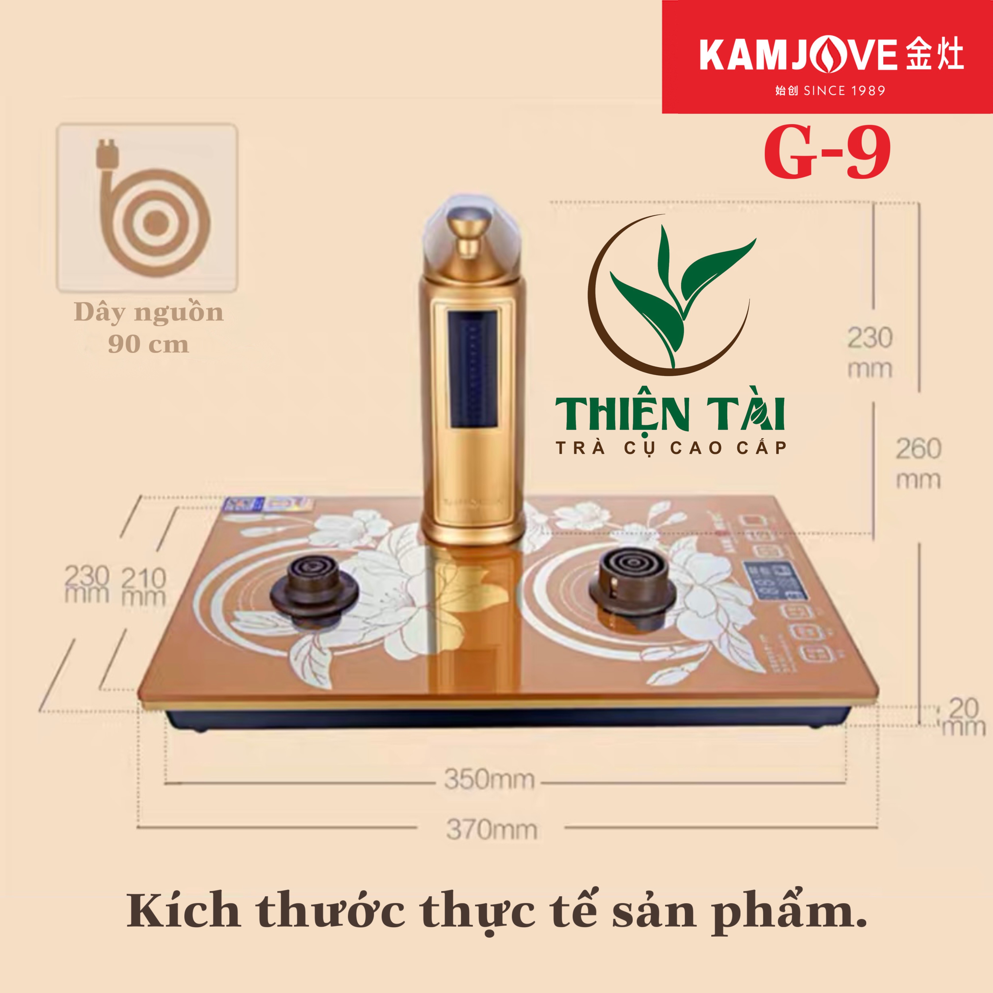 Bộ Ấm Điện Bàn Trà Thông Minh Kamjove G-9