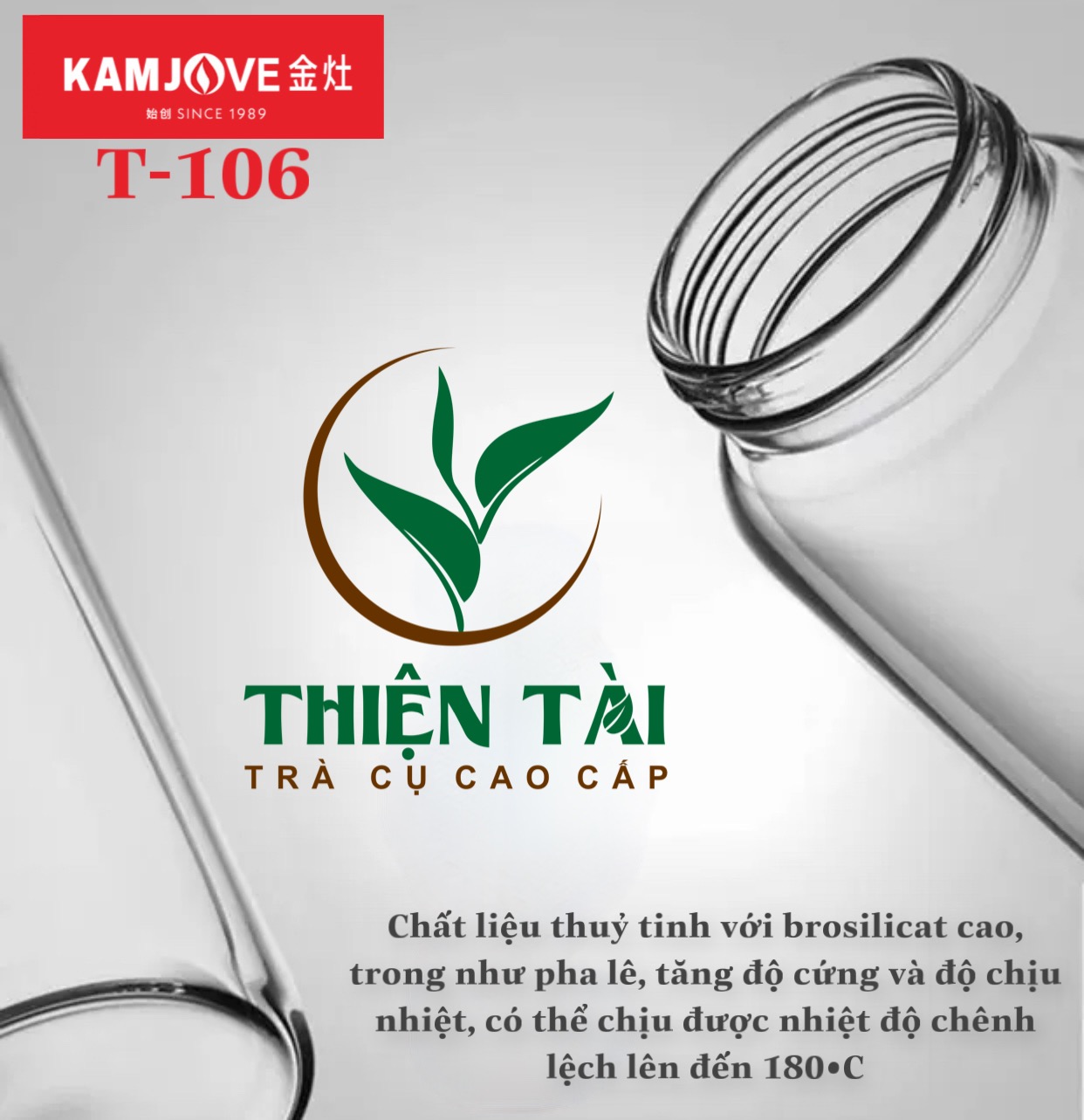 Bình Pha Trà Cá Nhân Kamjove T-106 (238ml)