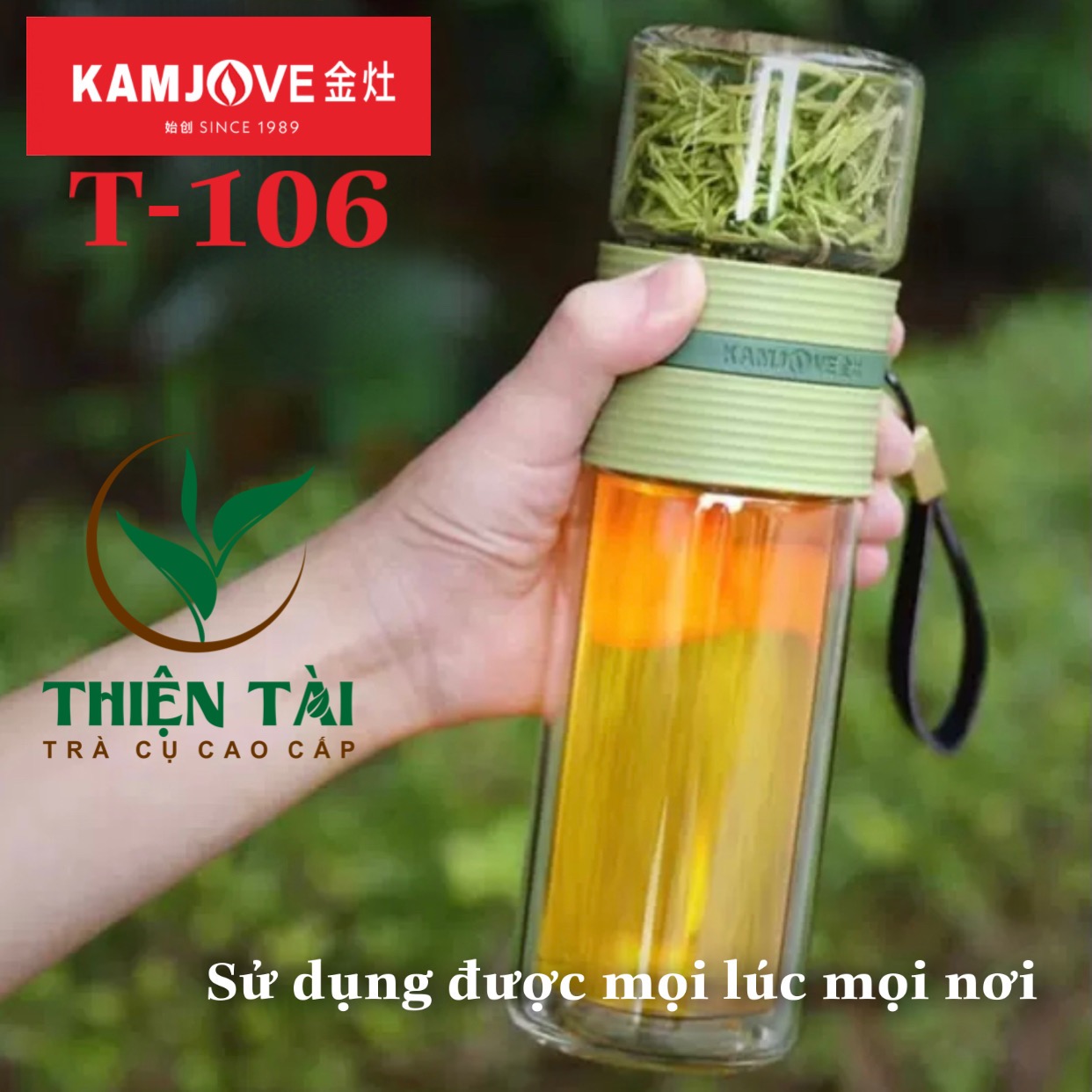 Bình Pha Trà Cá Nhân Kamjove T-106 (238ml)