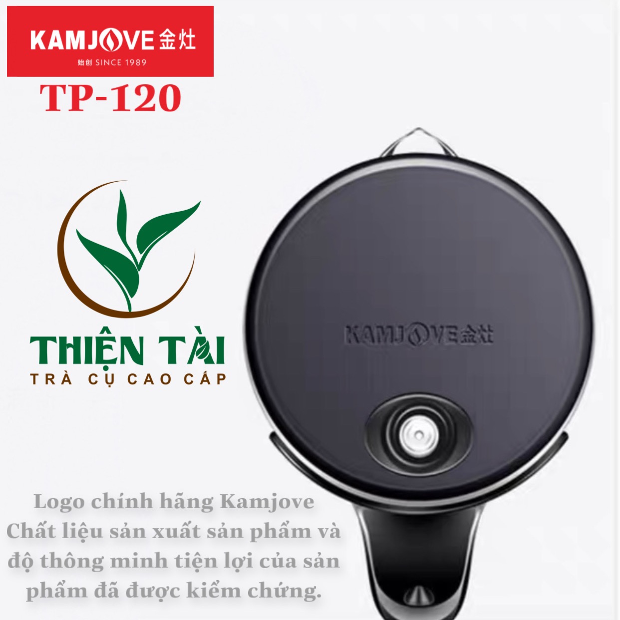 Bình Pha Trà Thông Minh Kamjove TP-120 (200ml)