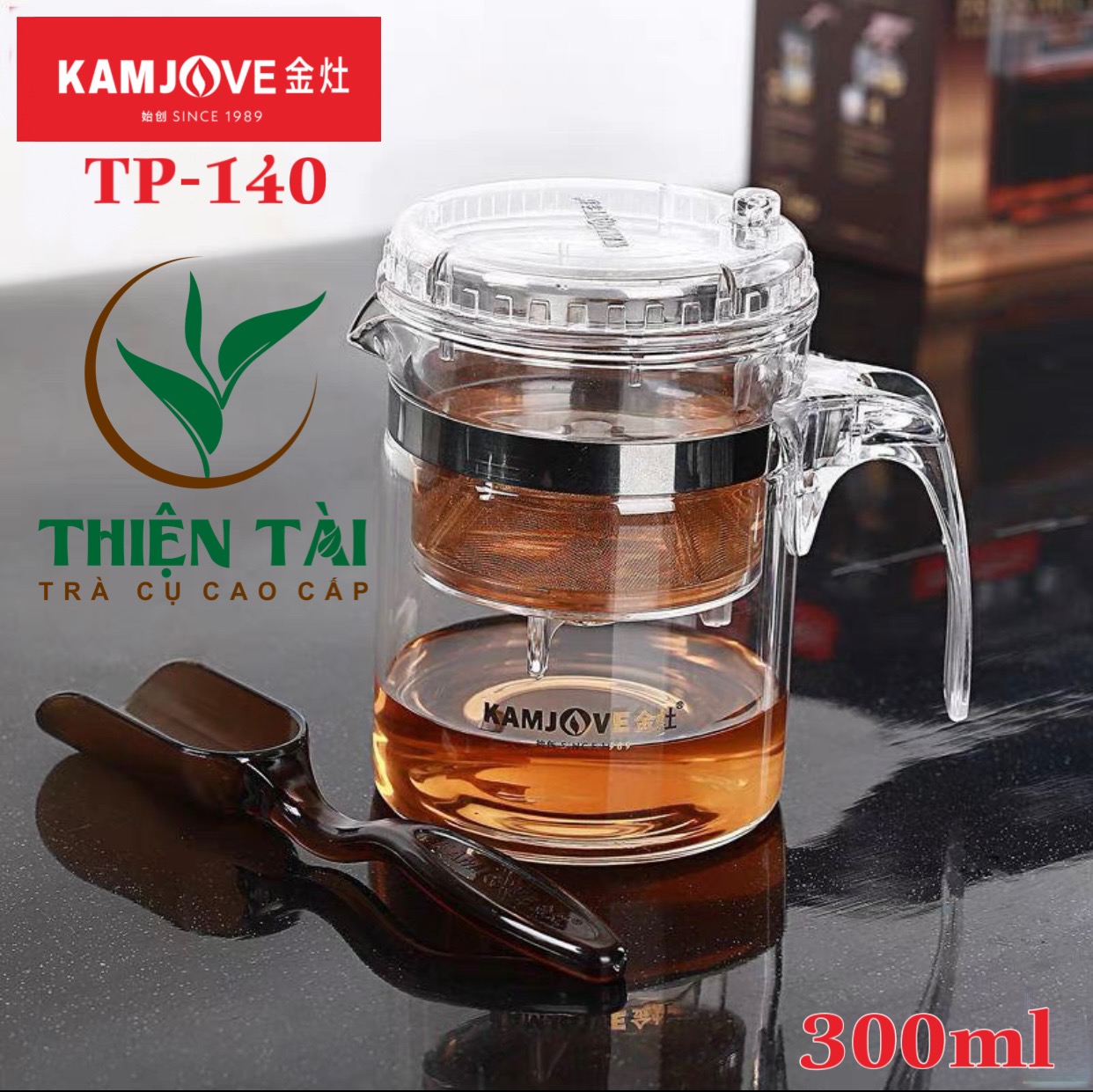 Bình Pha Trà Thông Minh Kamjove TP-140 (300ml)
