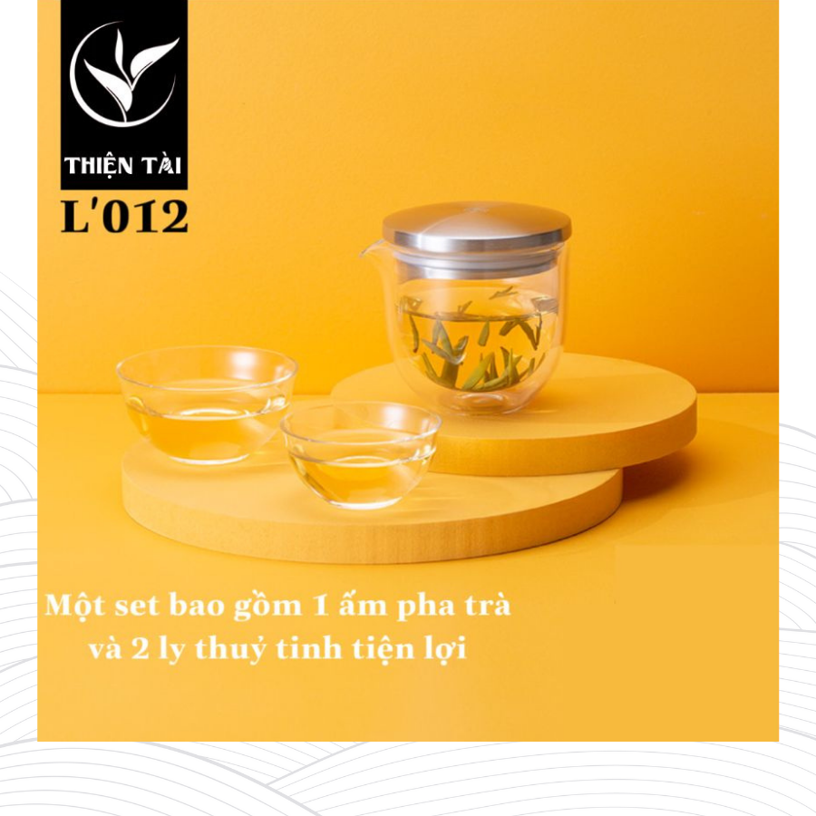 Set Pha Trà Du Lịch SAMADOYO L-012 (Ấm 120ml- Chén 70ml+45ml)
