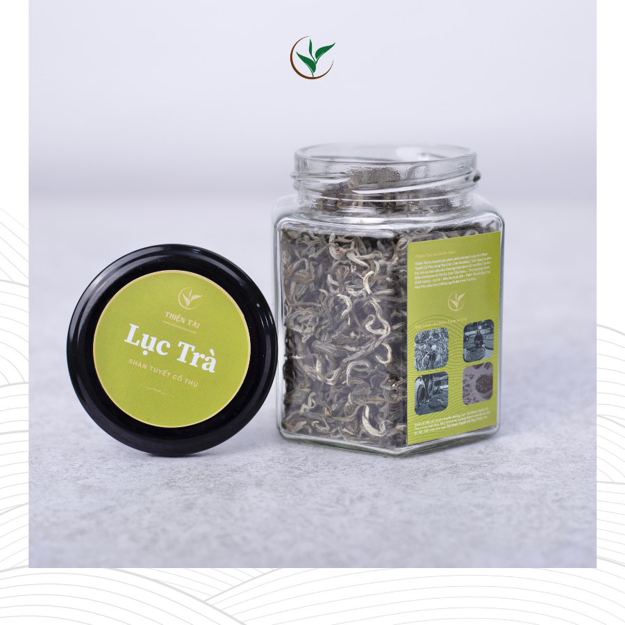 Lục Trà Shan Tuyết Hũ Thủy Tinh 70g