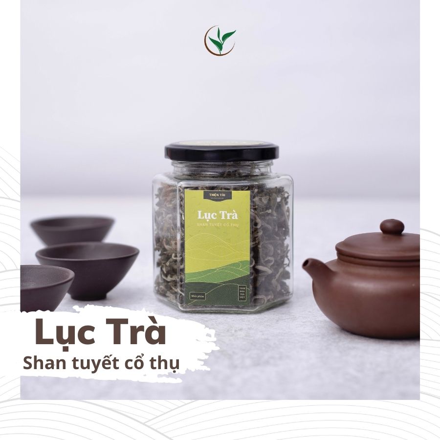 Lục Trà Shan Tuyết Hũ Thủy Tinh 70g