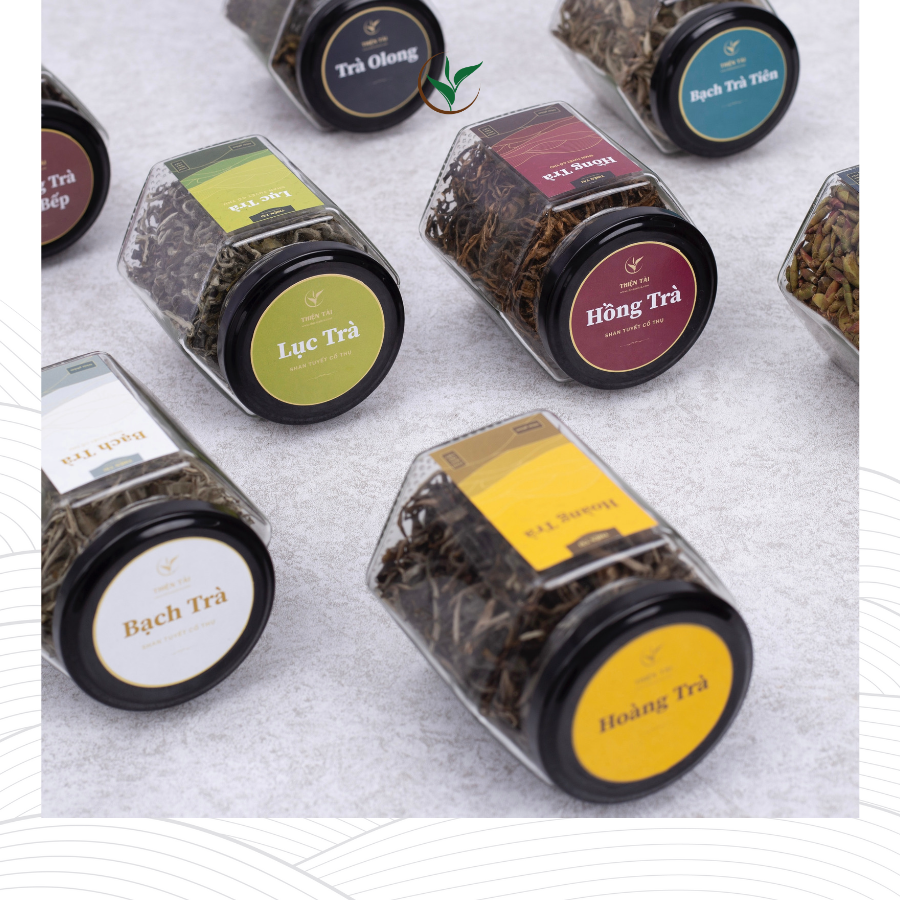 Bộ 8 Hũ Trà Trà Quý Các Loại
