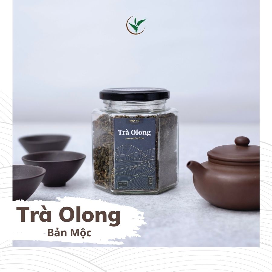 Trà Olong Hũ Thủy Tinh -175g