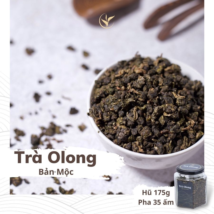 Trà Olong Hũ Thủy Tinh -175g