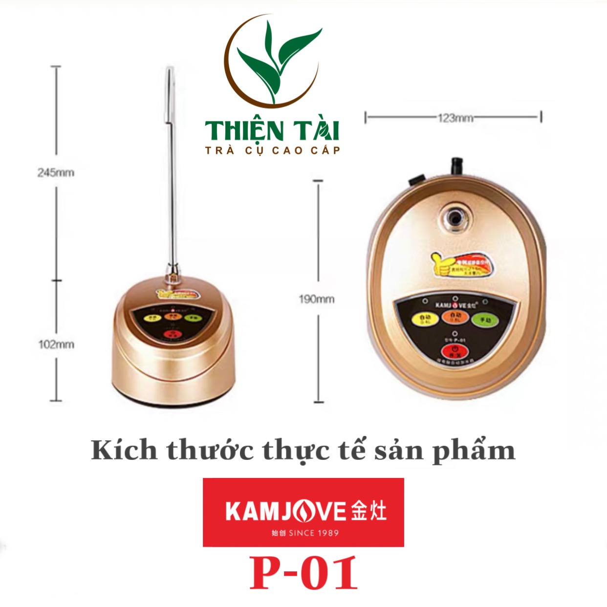Vòi Bơm Nước Uống Để Bàn Kamjove P-01