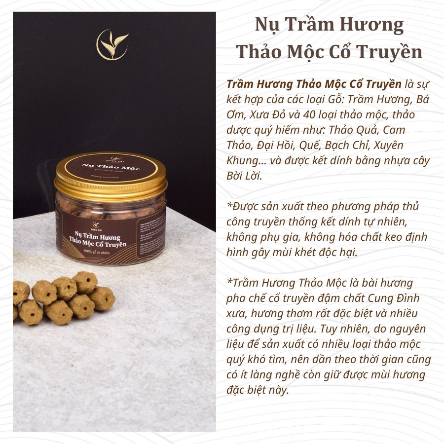 Nụ Hương Thảo Mộc Cổ Truyền (hộp 38 nụ)