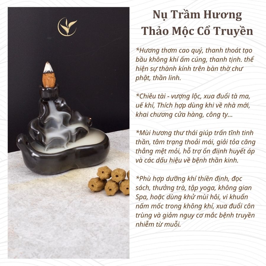 Nụ Hương Thảo Mộc Cổ Truyền (hộp 38 nụ)