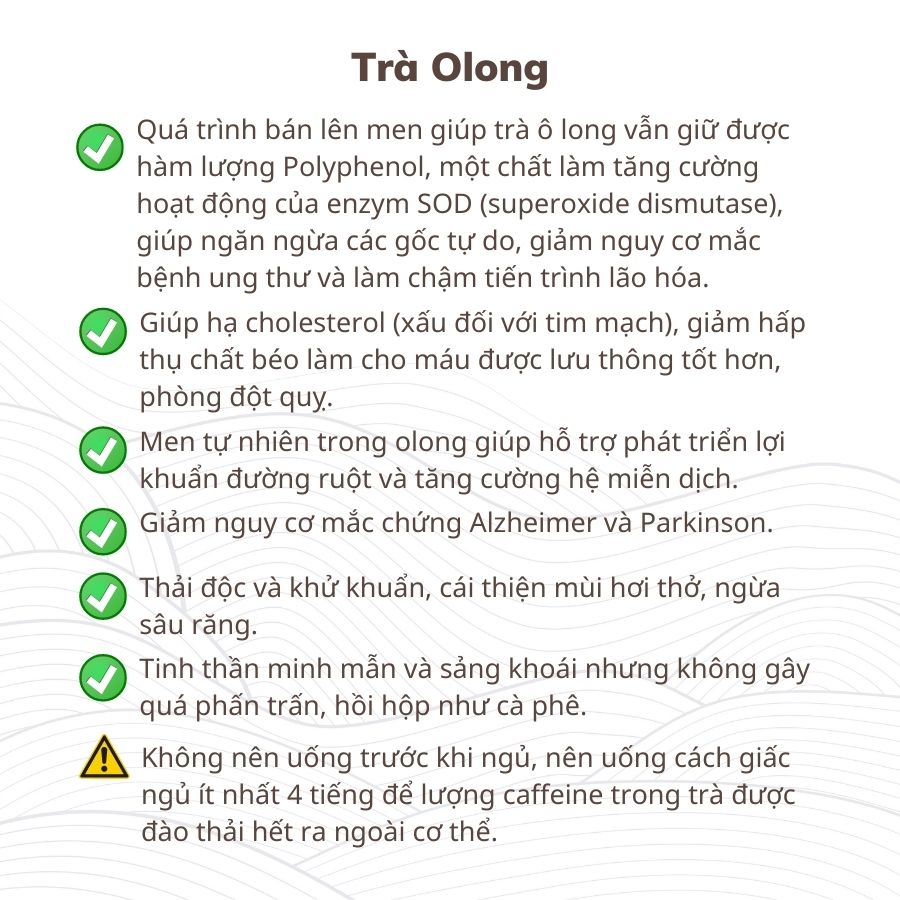 Trà Olong Hũ Thủy Tinh -175g
