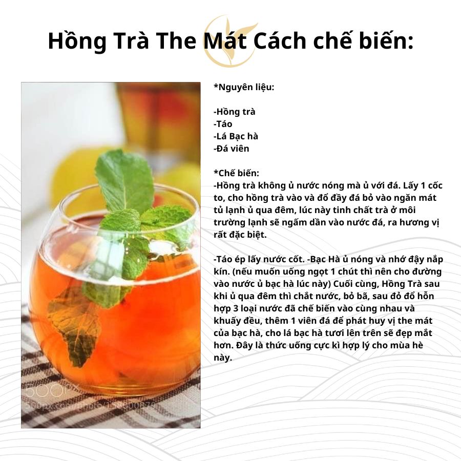 Hồng Trà Shan Tuyết Cổ Thụ 1 tôm 2 lá - Túi 200gram (Nguyên liệu pha chế)