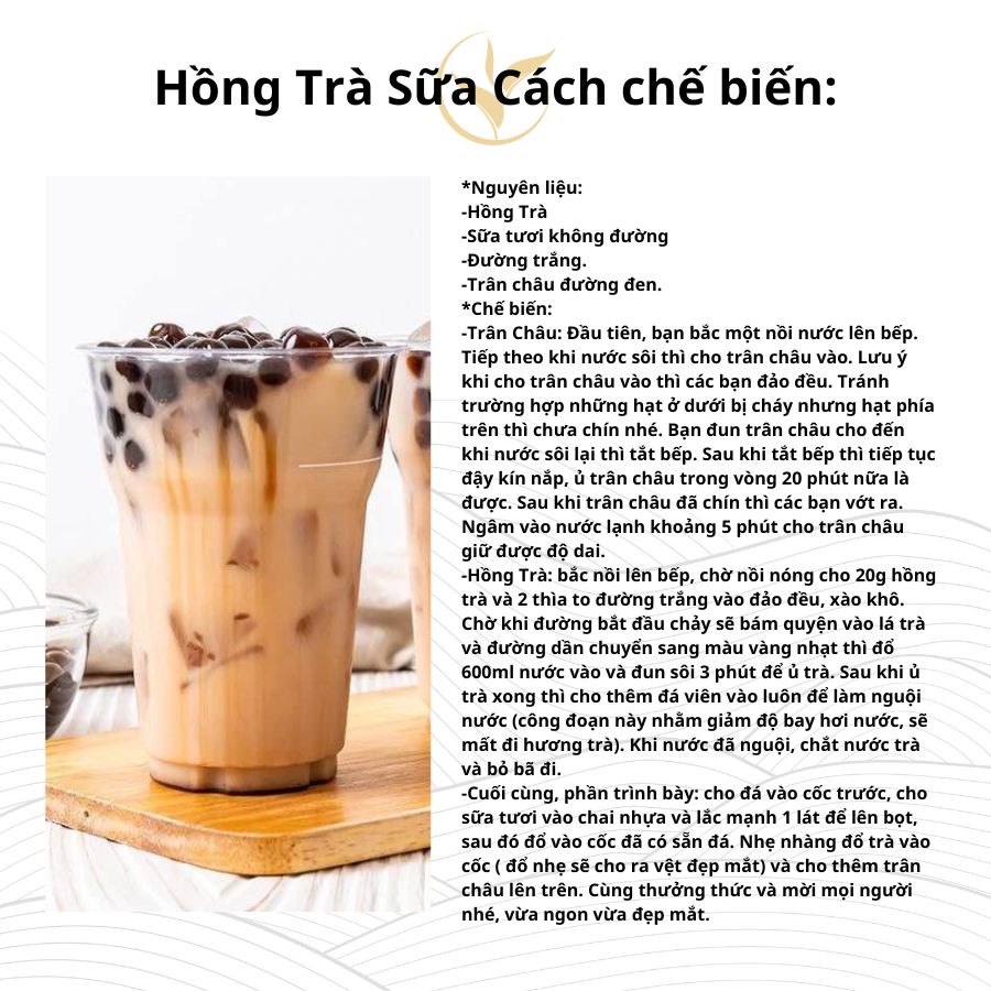 Hồng Trà Shan Tuyết Cổ Thụ 1 tôm 2 lá - Túi 200gram (Nguyên liệu pha chế)