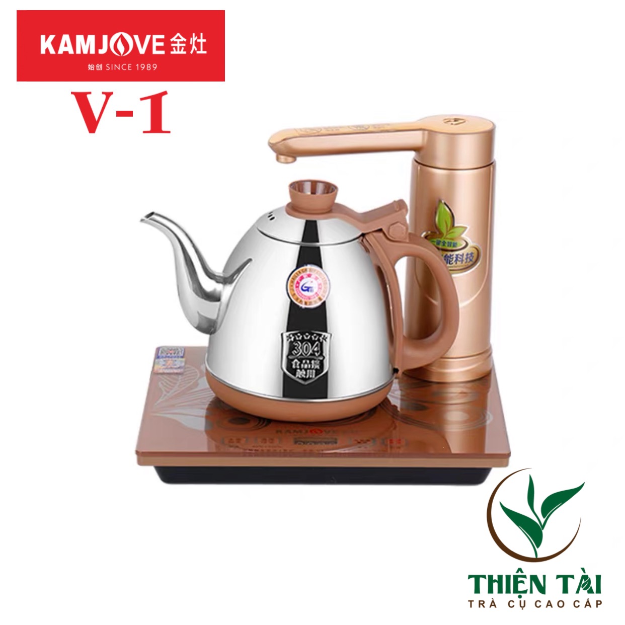 Ấm Điện Bàn Trà Thông Minh Kamjove V-1
