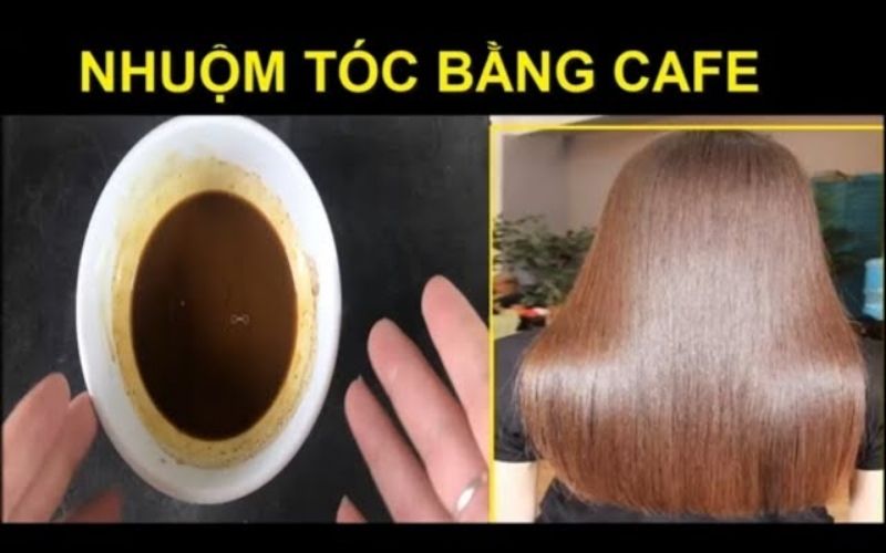 Các bước nhuộm tóc bằng cafe tại nhà