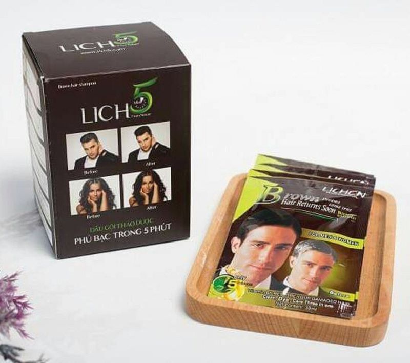 Dầu gội phủ bạc LICH5