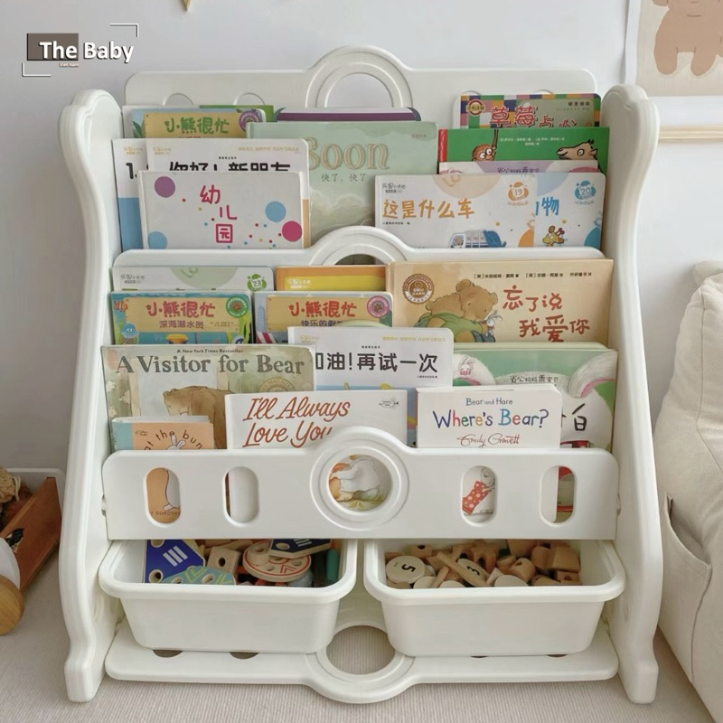 Bộ sách BEBE trẻ em nhập khẩu cao cấp / BEBE bookshelf