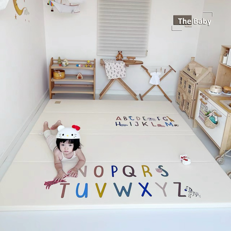 Đệm gấp gọn Colorful trẻ em nhập khẩu cao cấp / Colorful Wedged