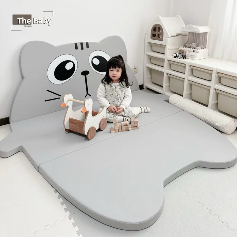 Đệm gấp Gray Cat trẻ em nhập khẩu cao cấp / Gray Cat Wedged