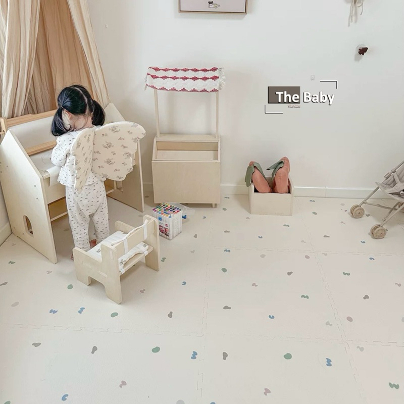 Đệm xốp ghé Colorful trẻ em nhập khẩu cao cấp / Colorful Mattress