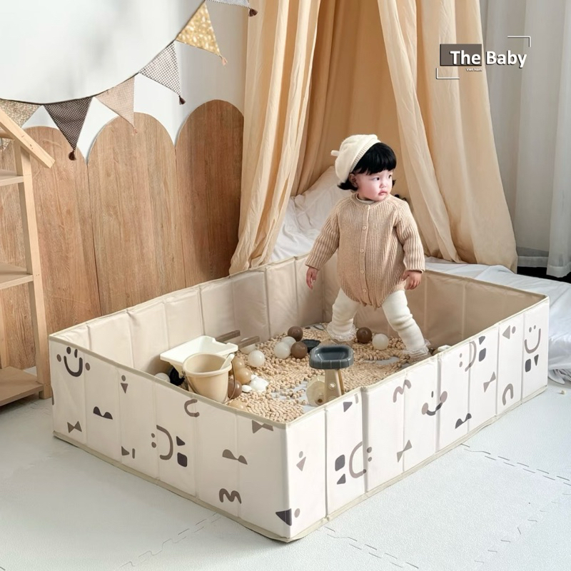 Bộ bể cát Smile trẻ em nhập khẩu cao cấp / Smile Pool