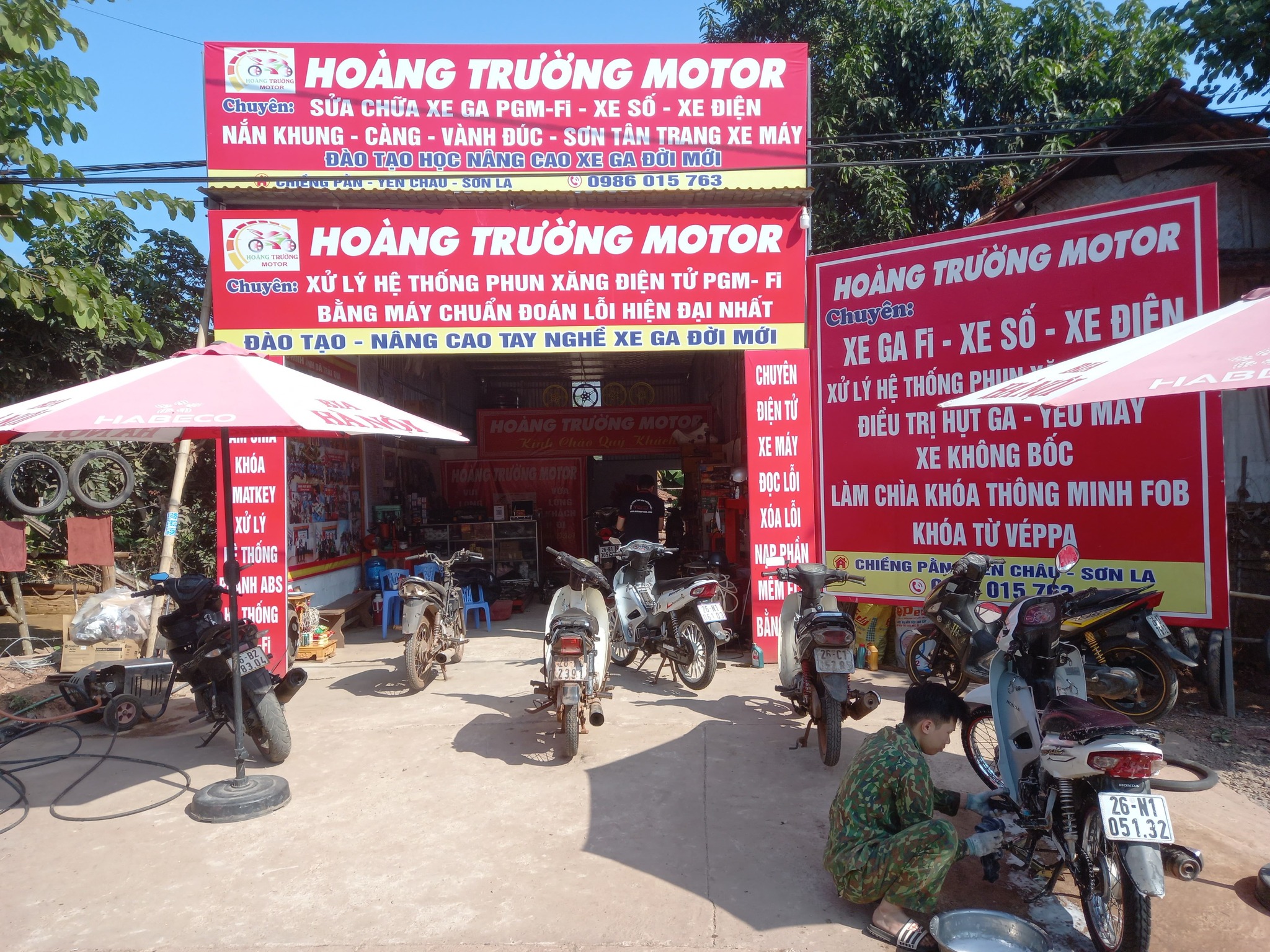 Hoàng Trường Motor – Địa Chỉ Sửa Chữa Xe Máy Uy Tín Tại Yên Châu, Sơn La