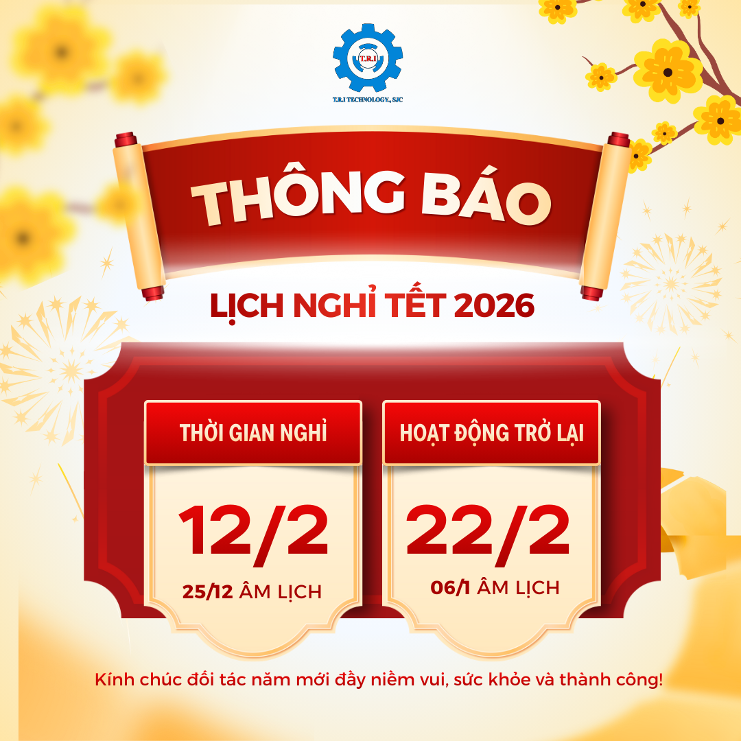 THÔNG BÁO NGHỈ TẾT NGUYÊN ĐÁN 2026